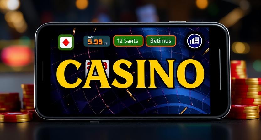 222bet mobile casino app interface